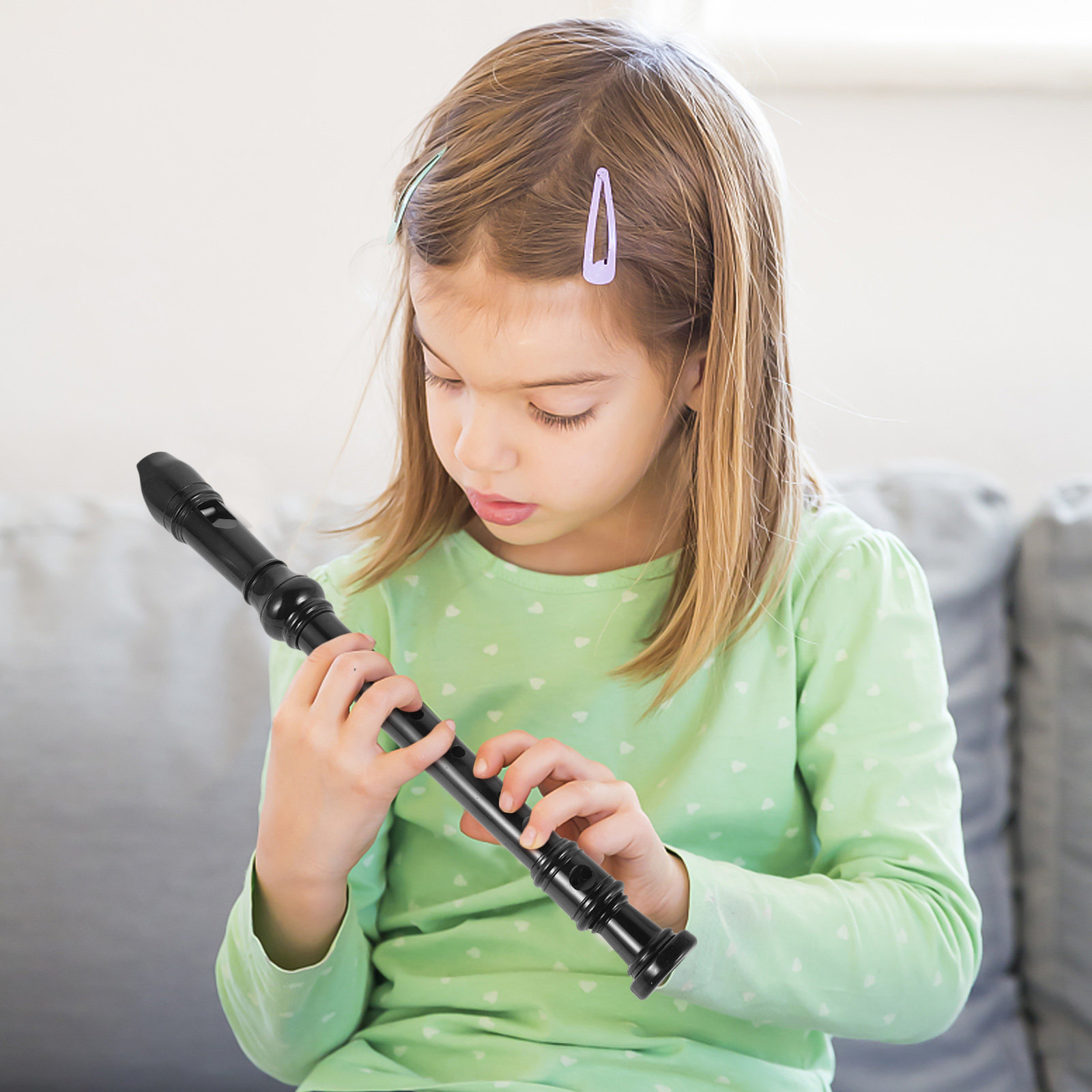 Soprano Recorder 8 Hole Transp - đánh giá và giá Soprano Recorder Plastic