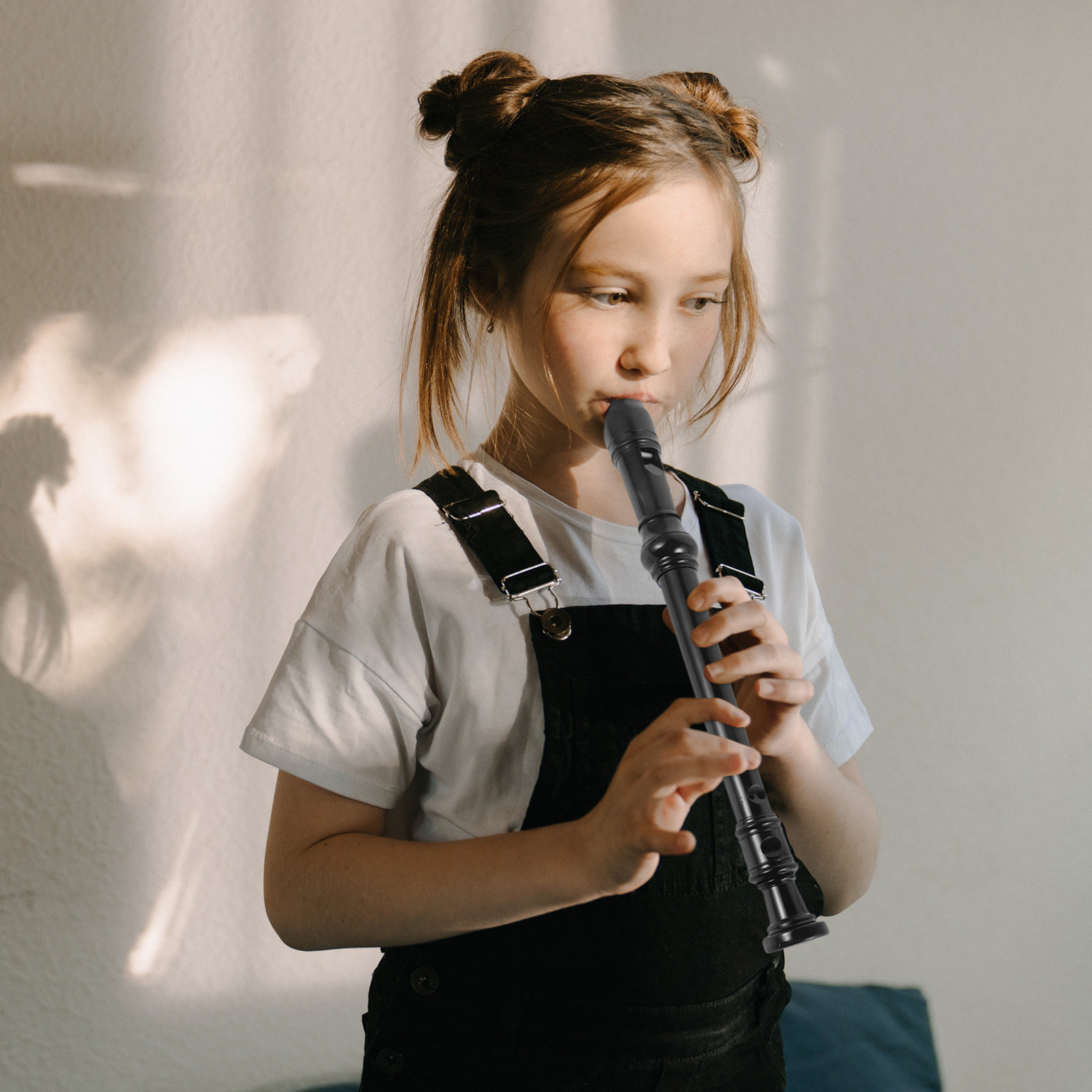 8 Hole Black Transparent ABS S - đánh giá và giá Soprano Recorder Plastic